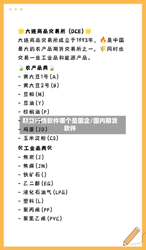 期货行情软件哪个是国企/国内期货软件