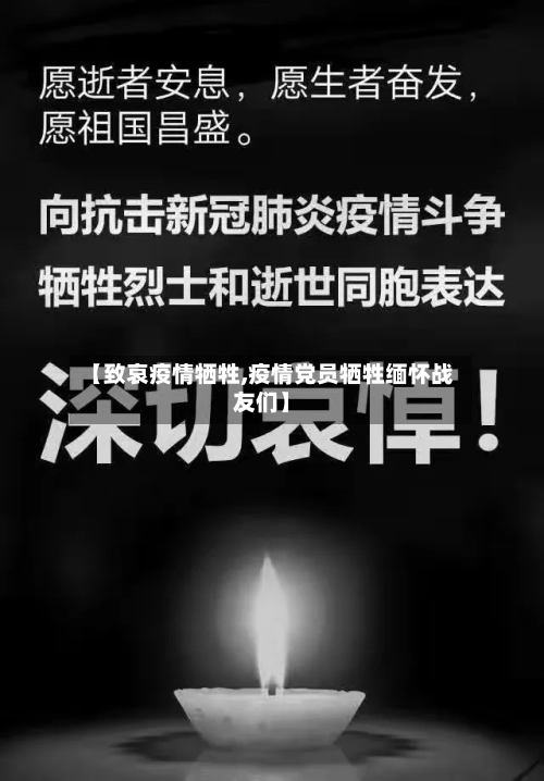 【致哀疫情牺牲,疫情党员牺牲缅怀战友们】-第2张图片